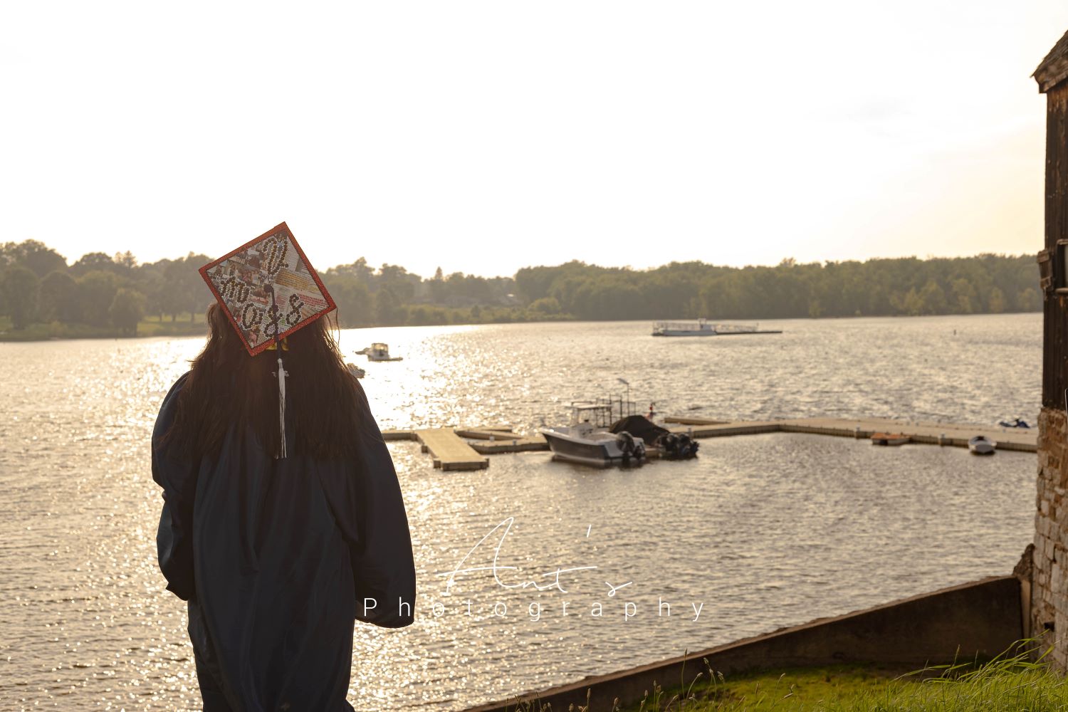 Graduation portrait photography